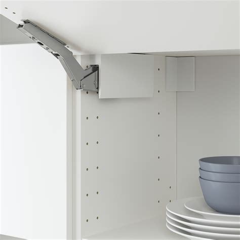 You can easily mount the door front in the right position, because the <b>hinges</b> are adjustable in height. . How to adjust ikea utrusta hinges